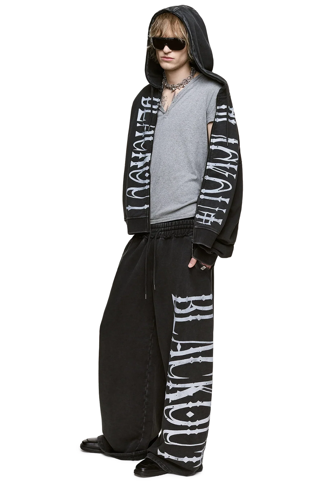 Blackout Washed Sweatpants - Image 3
