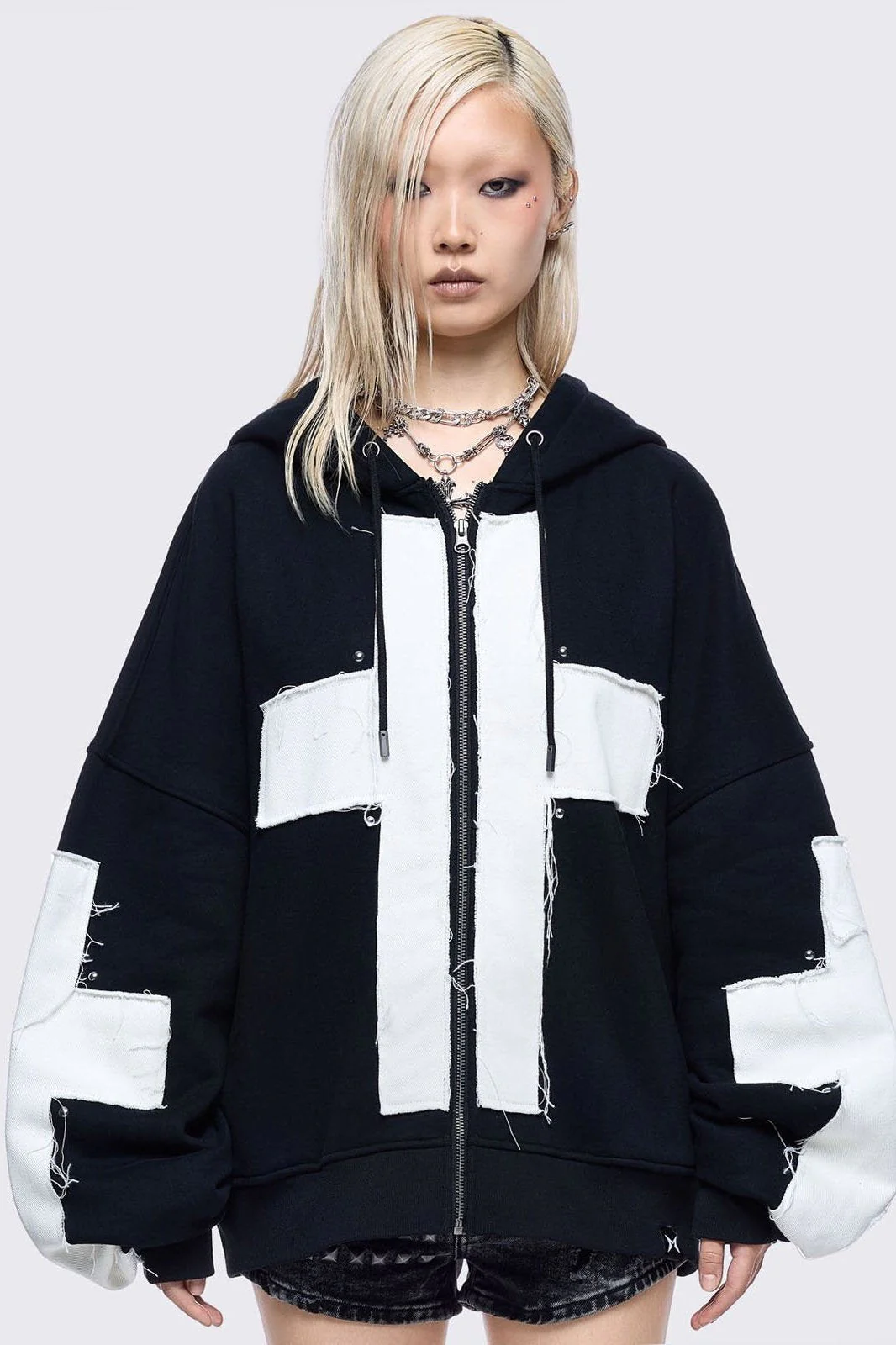 Blessed & Broken Zip Up Hoodie