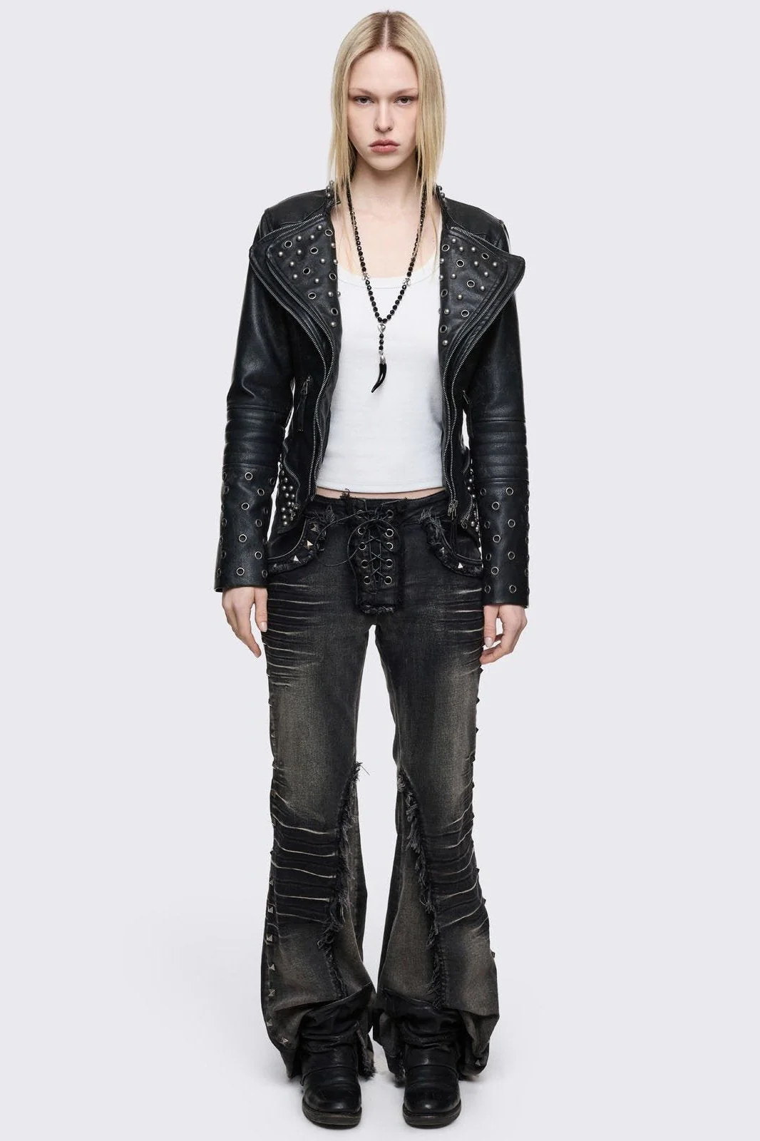 Courtney Biker Jacket - Image 4