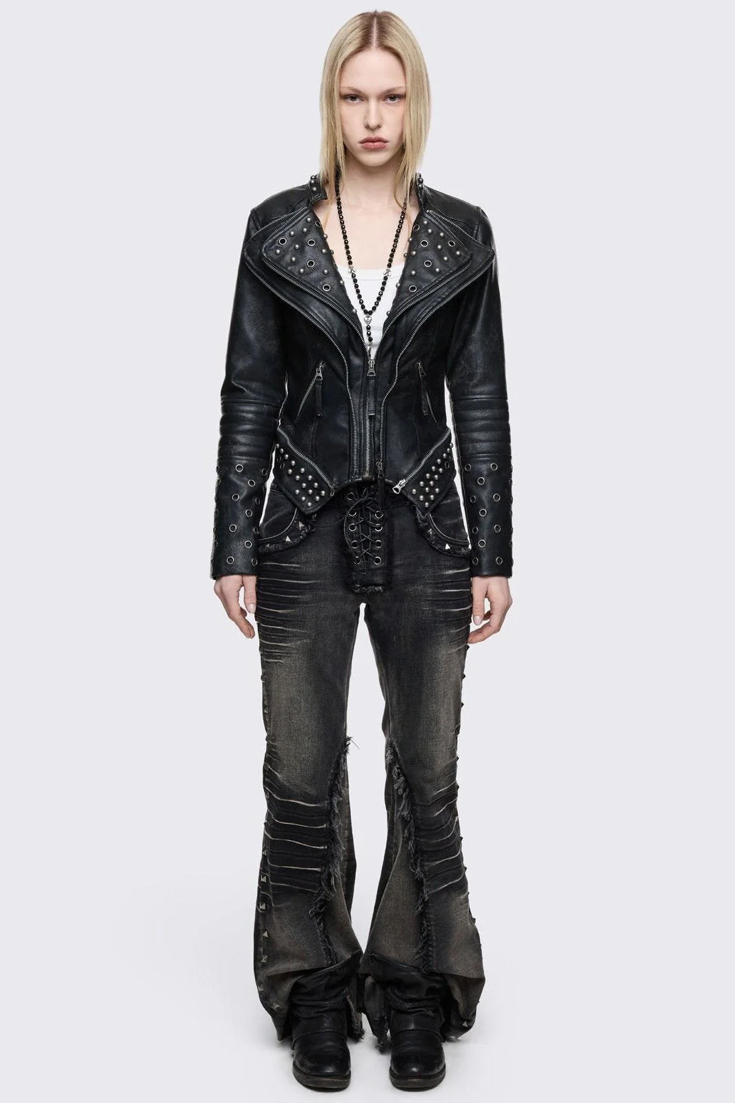 Courtney Biker Jacket - Image 6