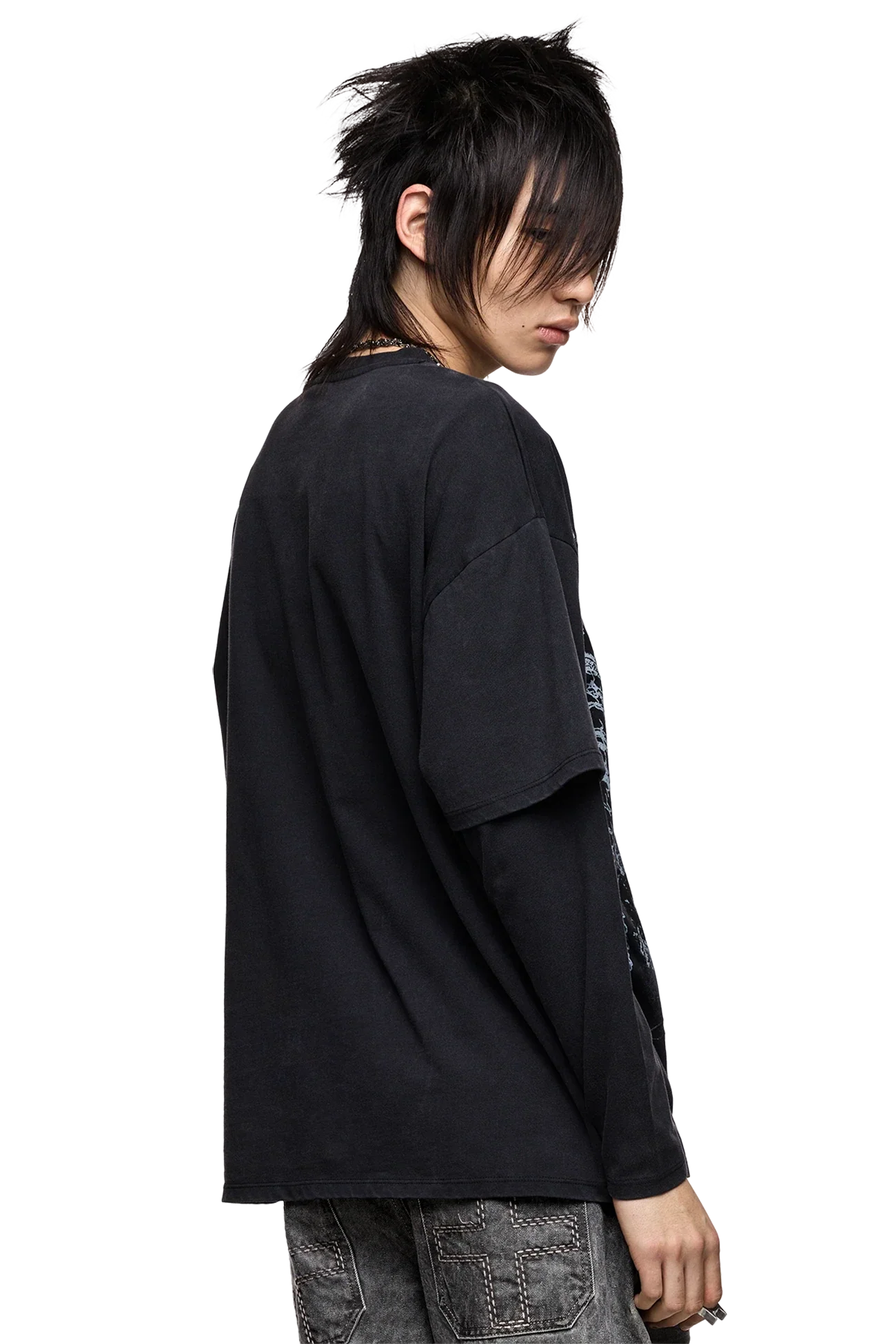Dark Renaissance Layered T-Shirt - Image 5