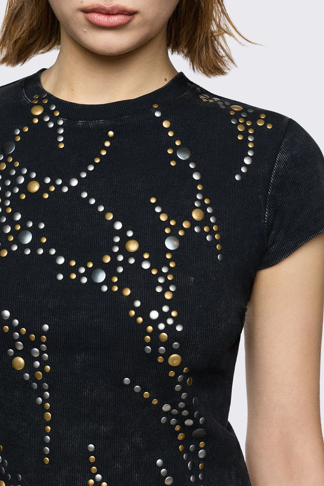 Frances Studded Baby Tee - Image 3