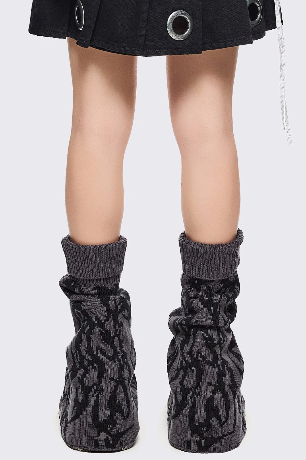 Obscure Grey Leg Warmers - Image 4
