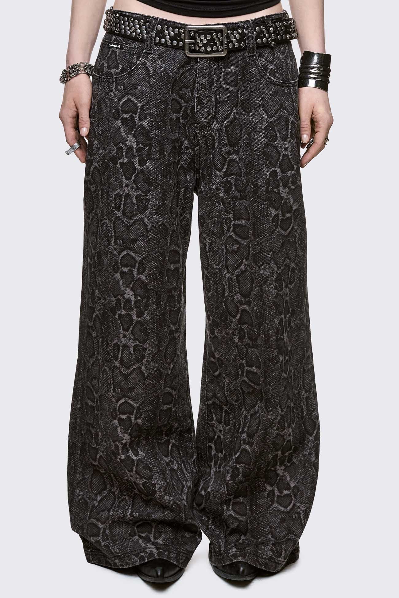 Python Baggy Jeans