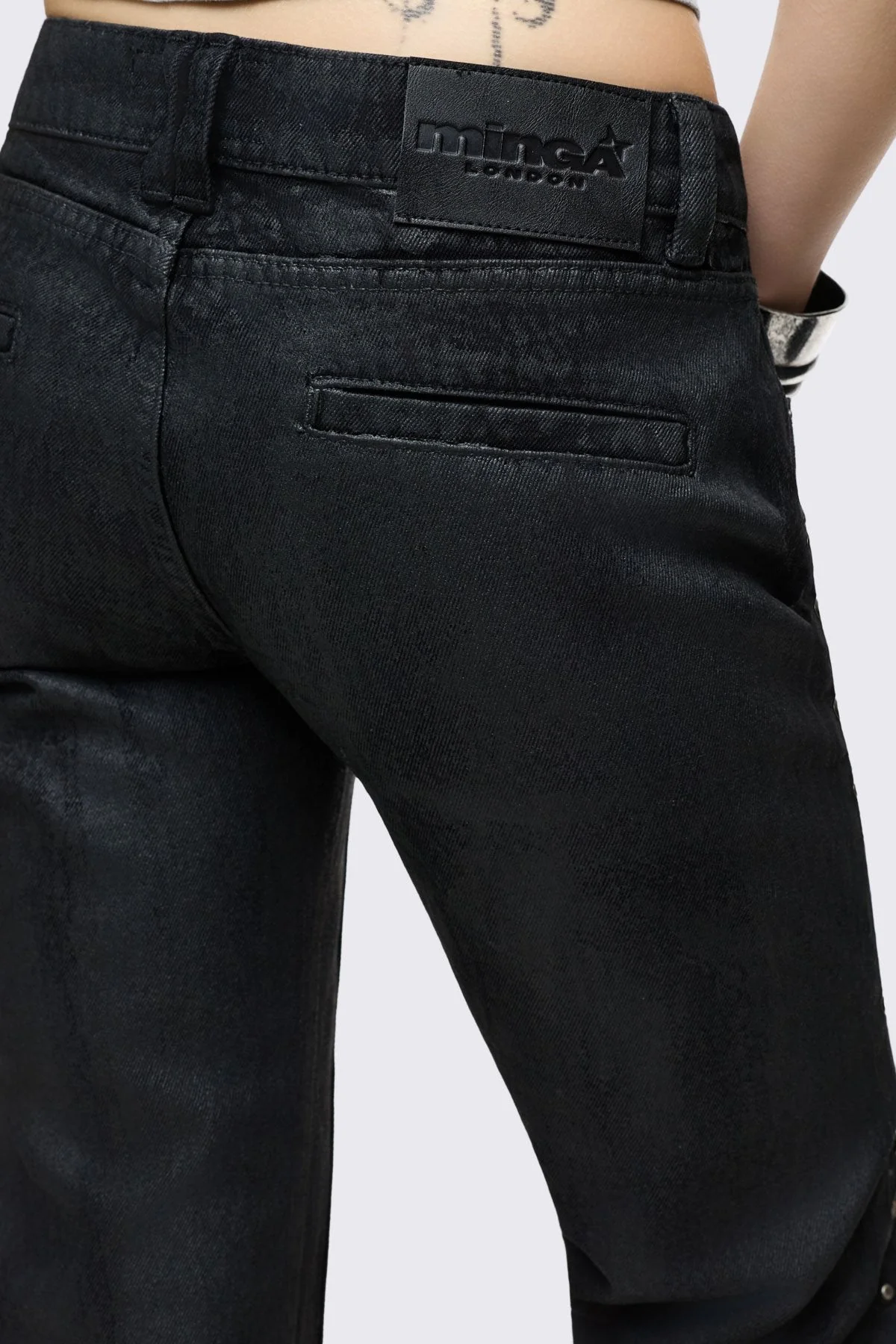Riot Studded Bootcut Jeans - Image 6