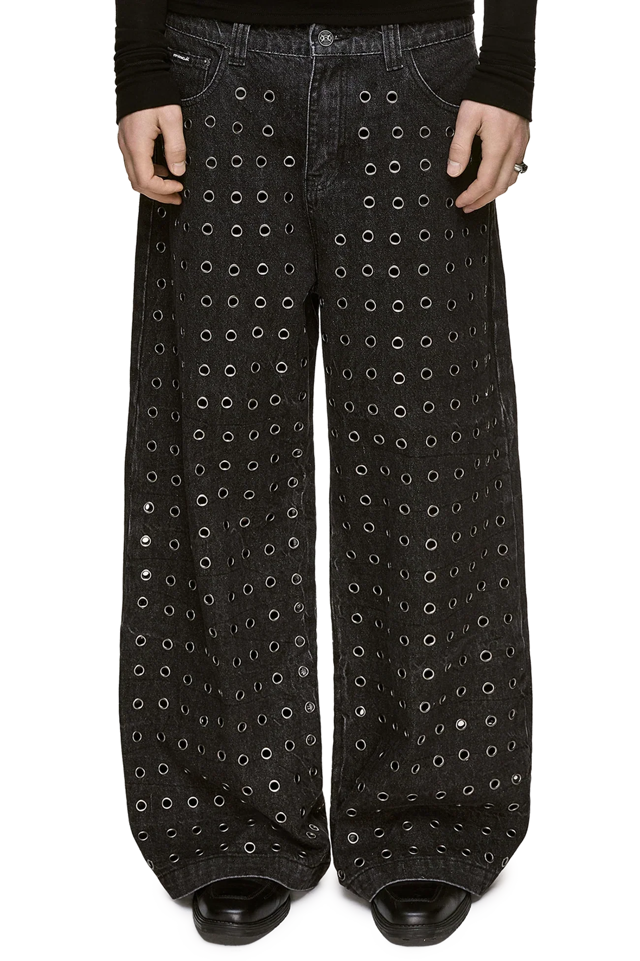 Rogue Black Baggy Jeans - Image 2