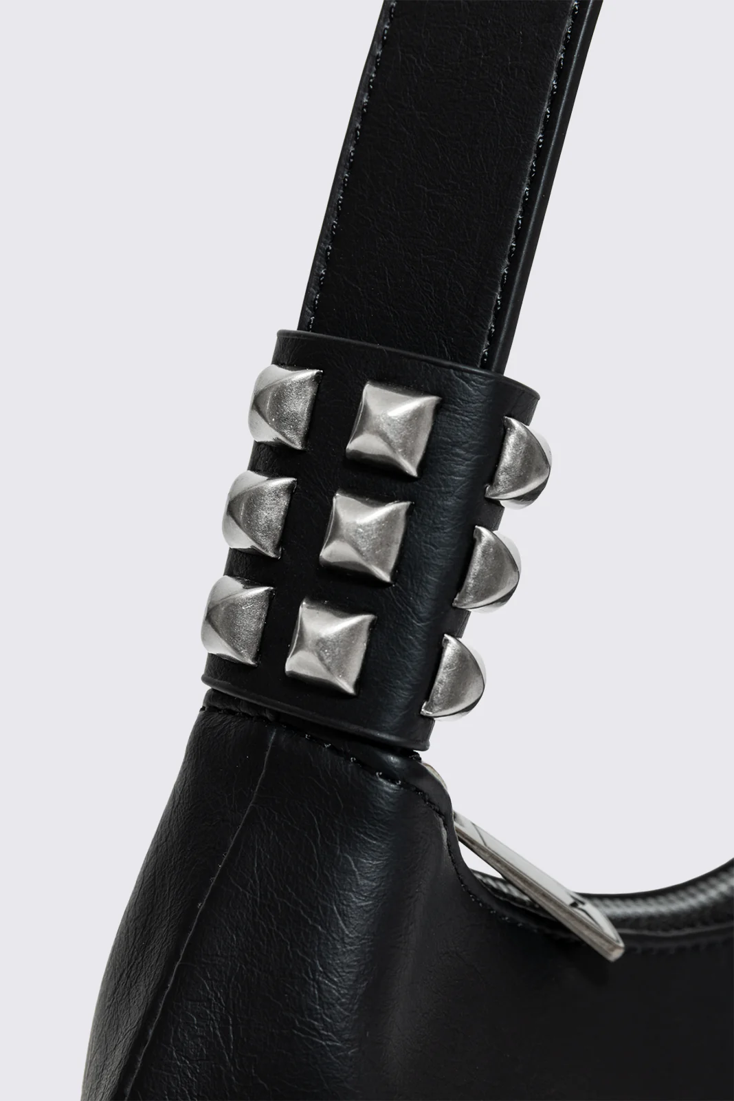 Sinner Graphic Faux Leather Shoulder Bag - Image 5