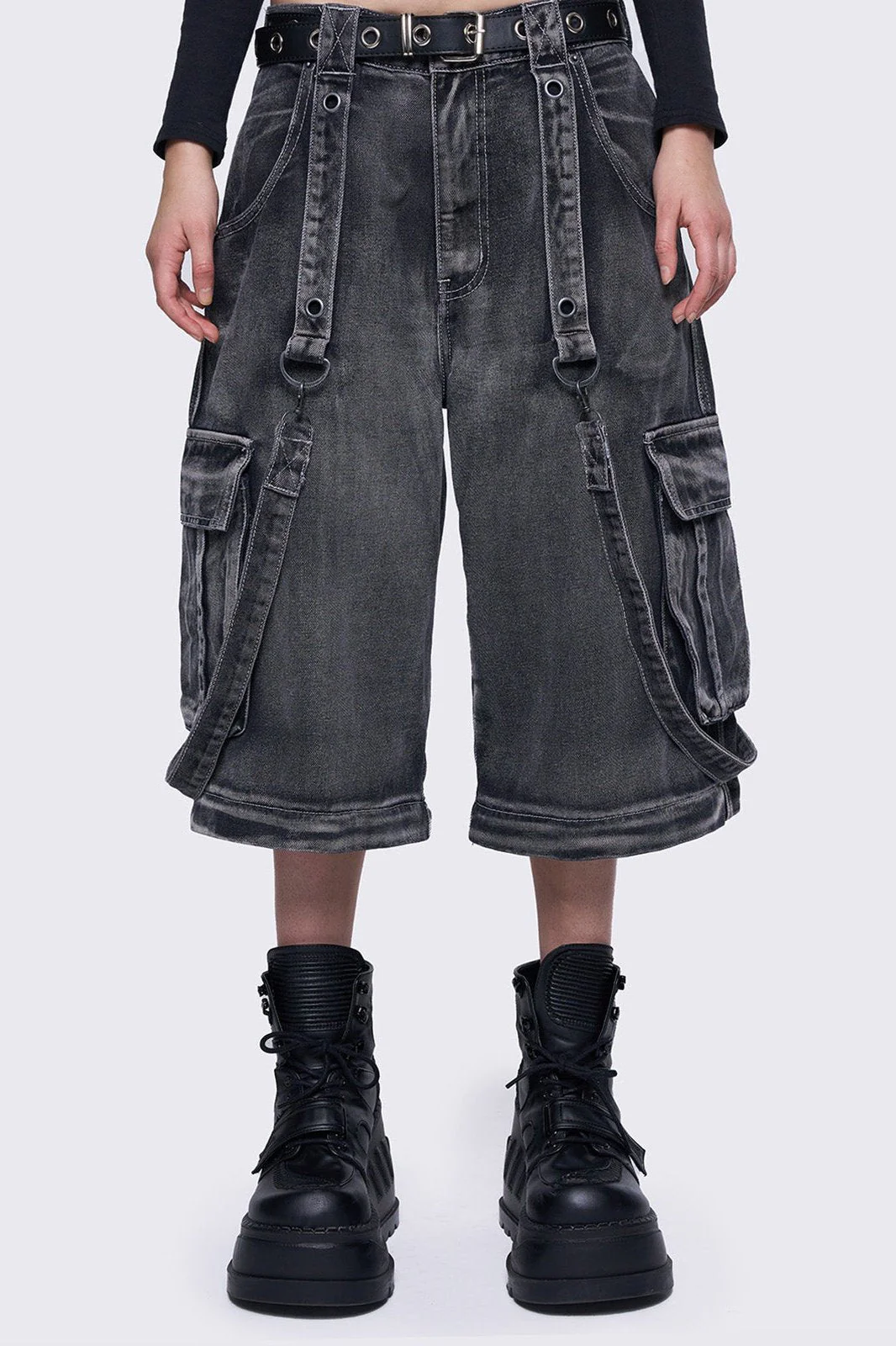 Trek Grey Cargo Jeans - Image 6