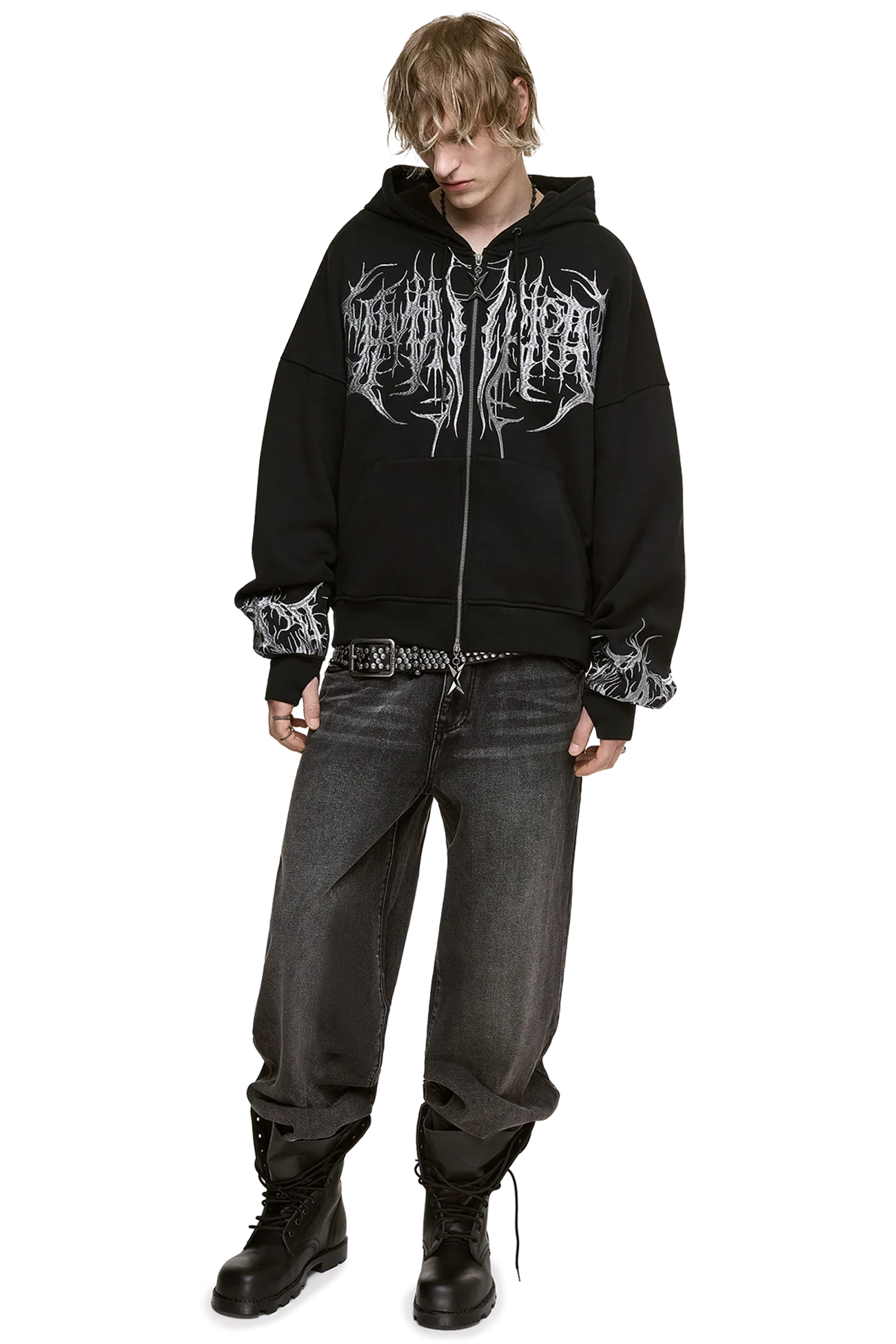 Venom Zip Up Hoodie - Image 4