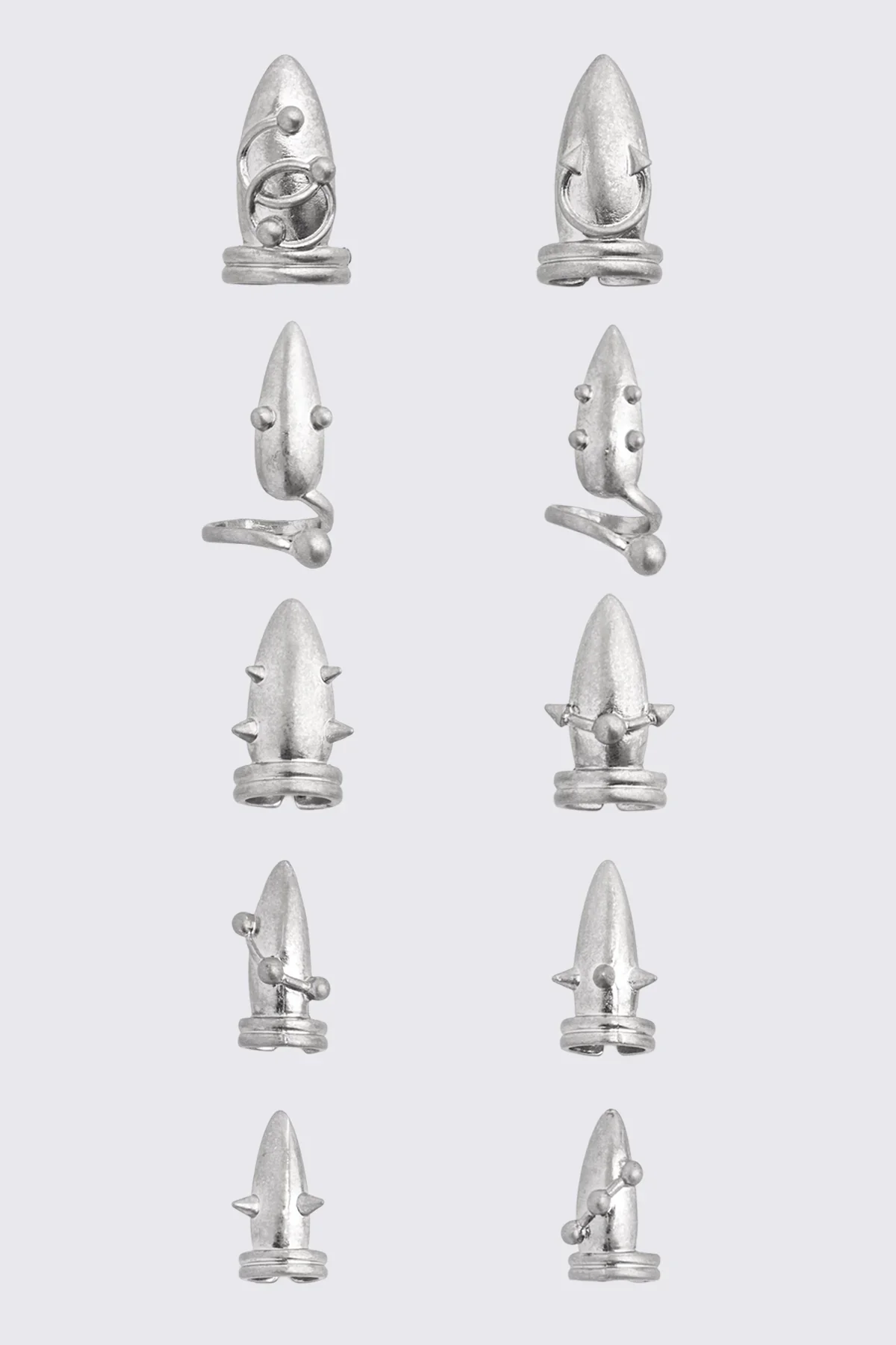 Vicious Nail Ring Set - Image 3